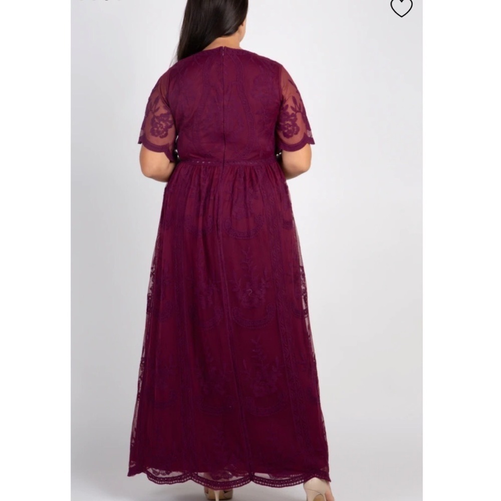 PinkBlush lace maxi dress NWOT - Picture 3 of 4